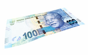 Counterfeit South African Rand R100 Note