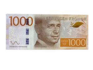 Buy Counterfeit Swedish Krona 1000 Kronor Note  26000 kronor worth